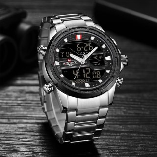 New Mens Watch Analog Luxury Fashion Sport Waterproof Quartz Wrist Watch All-Steel Male Watches Clock