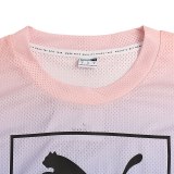 Original New Arrival  PUMA TIE DYE Mesh Tee Women's  T-shirts short sleeve Sportswear