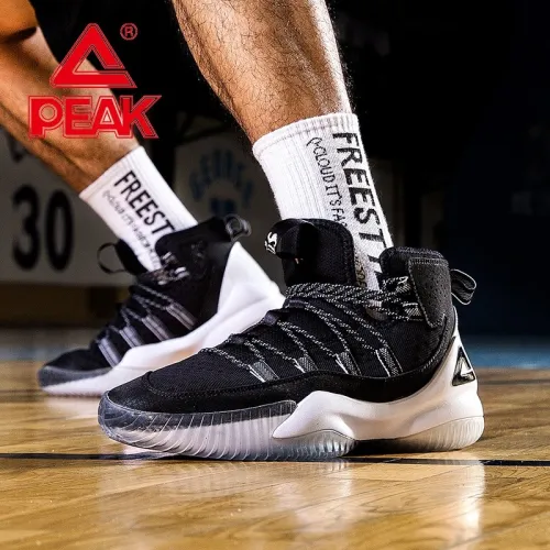 Men Basketball Shoes Mesh Breathable Cushion Sneakers Non-slip Wearable Street Sports Shoes Gym Training Athletic Shoes