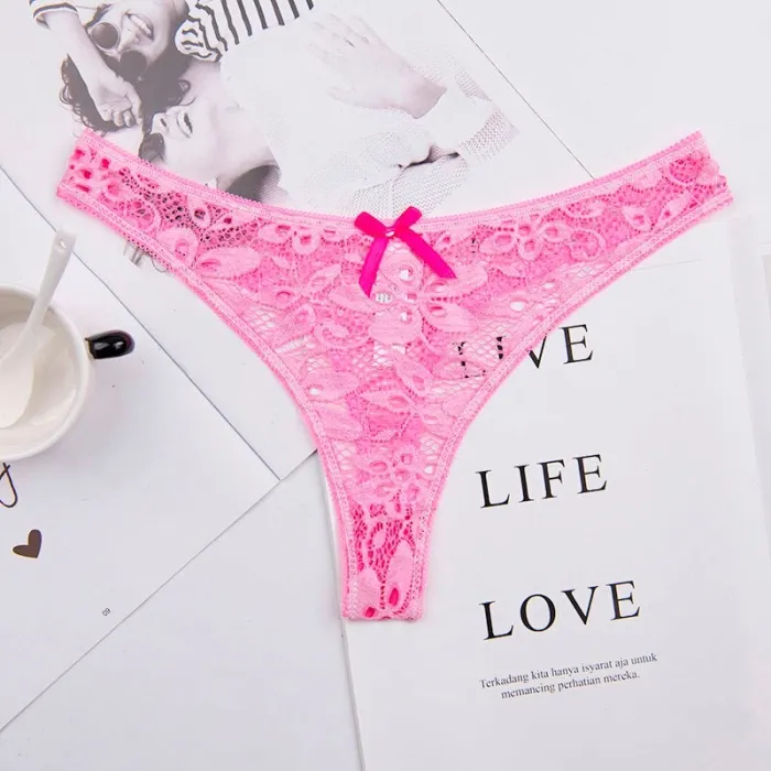Panties cotton underwear female sexy lingerie G-string girl underpants lady casual T-back woman intimate panty thong 1pcs dzk10