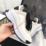 2020 spring and summer new casual sports women's shoes small fragrant sponge cake thick bottom black and white old shoes net red