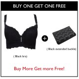 New Plus Size Bra Ultrathin Lace Bralette For Woman Racerback Push Up Cotton Brassiere Underwire C D E Cup Bras Underwear 105E