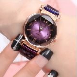 Luxury Fashion Women Watch Geometric Roman Numeral Quartz Ladies watch  Magnet Buckle Mesh Strap Wrist Watch