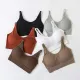 Seamless Vest Bra Tops Slim New Crop Top Without Steel Ring Ladies Slim Vest Top