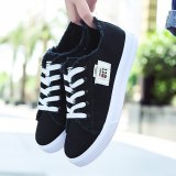 Canvas shoe woman 2020 new arrival Lace-up Spring/autumn Sneakers for girls Fashion Denim solid Blue/White STAR CDG PLAY Tennis