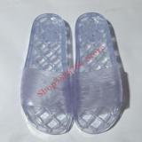 2020 womens clear jelly fashion Flip Flops luxe transparent PVC slides sandals flats designer slippers with box dust bags