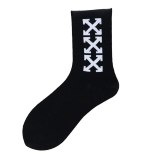 1 pair colorful Men's socks funny European  maple leaf hip-hop In Tube socks cotton personalized sports  basketball socks women