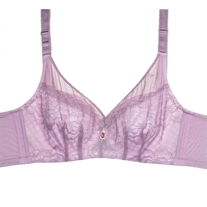Ultra Thin Lace Bralette Sexy Top Super Push Up Bras for Women Plus Size C/D Underwear Breathable Brassiere Lingerie Intimates