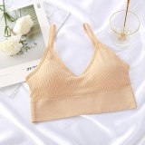 CHRLEISURE U-shaped Beauty Back Women Bra Seamless Sexy Fitness Underwear Comfortable Bra