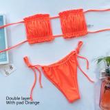 Sexy Micro Women Bikini 2020 Mujer Swimsuit Bandeau Bikinis Set Two-piece Swimwear Push Up Bathing Suit Female Beachwear Biquini