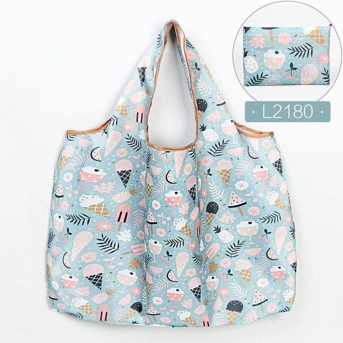 Reusable Shopping Bags Foldable Large Size Shopping Bags Totes Heavy Duty Washable Cloth Grocery Bags Eco-Friendly Ripstop
