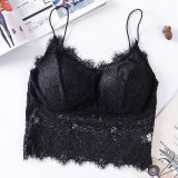 Lace Bra Sexy Floral Top For Women Non-adjusted Straps Female Lingerie breathable Soft Comfortable Bralette Thin Seamless Bras
