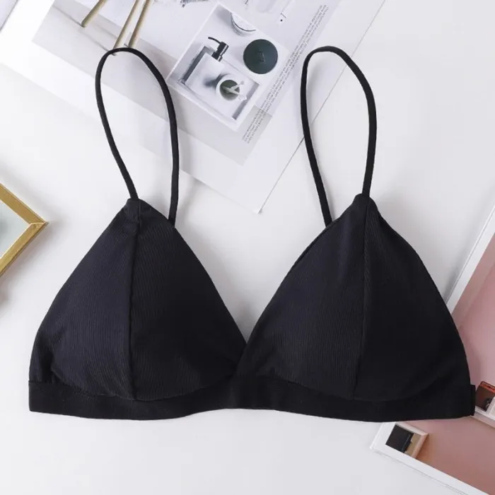 2020 Women Seamless Soft Bras for Women Thin Strap Wireless Push Up Bra Backless Comfort Underwear Bralette Sexy Lingerie