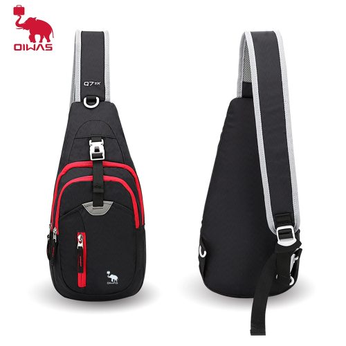 Chest Shoulder Sling Bag Men's Bag One Strap Lightweight Female Bag Pouch Day Bag for Travel Outdoor Bags