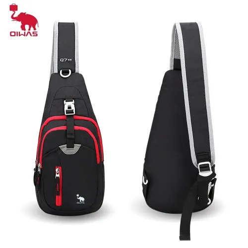 Chest Shoulder Sling Bag Men's Bag One Strap Lightweight Female Bag Pouch Day Bag for Travel Outdoor Bags