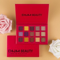15 Color Nude Shining Eyeshadow Palette Matte Waterproof Anti-staining Pearlescent Makeup Glitter Pigment Smoky Eye Shadow TSLM2