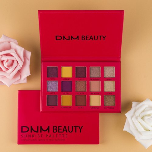 15 Color Nude Shining Eyeshadow Palette Matte Waterproof Anti-staining Pearlescent Makeup Glitter Pigment Smoky Eye Shadow TSLM2