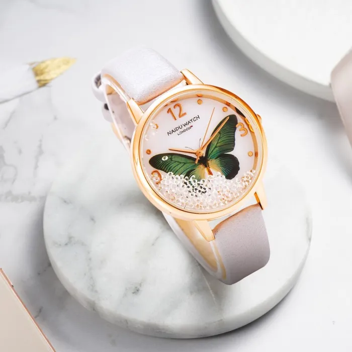 Women Watch Rose Gold 2020 Women's Mesh Belt ultra-thin Fashion  Luxury Wrist Watches