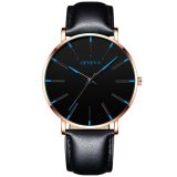 2020 Minimalist Men's Fashion Ultra Thin Watches Simple Men Business Stainless Steel Mesh Belt Quartz Watch