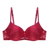 New Plus Size Bra Thin Cup  Lace Bralette For Woman Push Up Cotton Brassiere Underwire ABCD Cup Bras Underwears