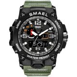 Men Military Watch 50m Waterproof Wristwatch LED Quartz Clock Sport Watch Male  Sport Watch Men S Shock