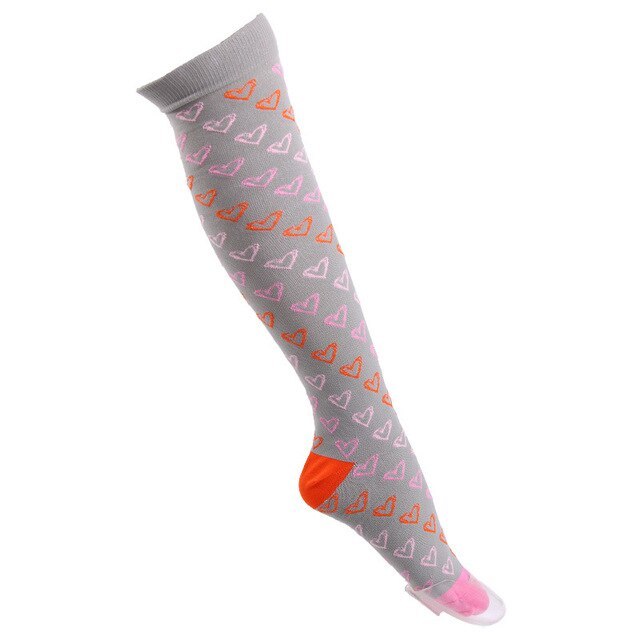 Men Women Antifatigue Compression Socks Flight Travel Stocking 15-30 MmHg Fit For Nurses, Pregnancy, Varicose Veins Relief Socks