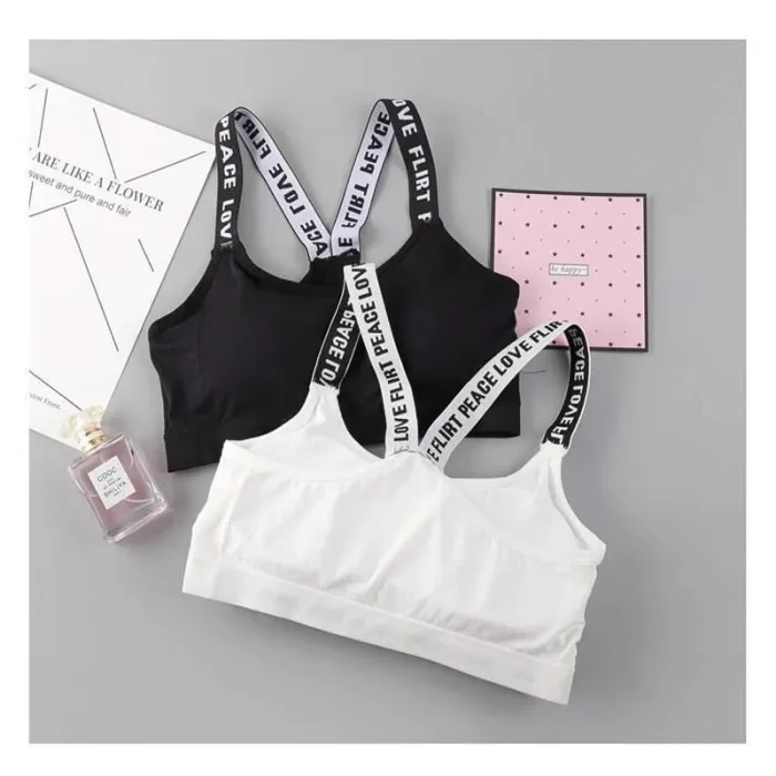 seamless wireless bra plus size sexy fashion fitness push up bra comfortable soft  bralett cotton padded white bras for women
