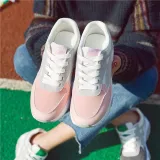 Air Shoes Woman Female Students All Match Comfortable Breathable Thick Soled Running Shoes Lace Harajuku Tide Sneaker Women Shoe