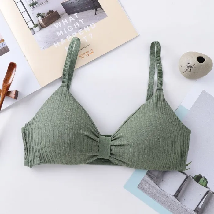 Sexy Bra Push Up Bras For Women Lingerie Wire Free Bra Solid Color Cotton Bralette Seamless Underwear Female Brassiere BH