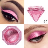 ELECOOL High Quality Liquid Eye Shadow Glitter Glitter Green Metal Radiant Purple Gold Metal Female Cosmetics TSLM1
