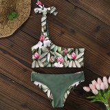 Bikini Women Swimwear Push Up Swimsuit One Shoulder Print Brazilian Bikini Set 2020 Biquini Bathing Suit Beach Swimming Suit