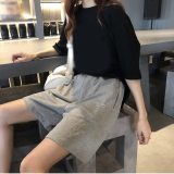 Fashion Women's Shorts Letter Printed Loose Leisure Sports Spodenki Damskie Summer Shorts Feminino 2020 Vetement