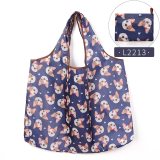 Reusable Shopping Bags Foldable Large Size Shopping Bags Totes Heavy Duty Washable Cloth Grocery Bags Eco-Friendly Ripstop