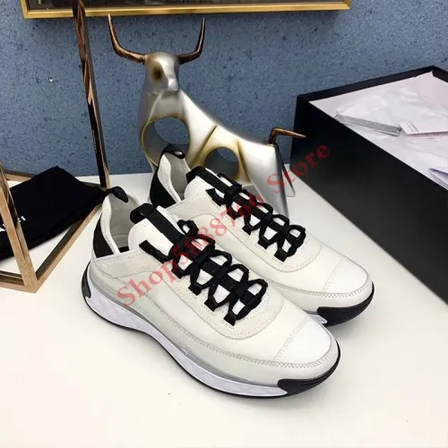 2020 spring and summer new casual sports women's shoes small fragrant sponge cake thick bottom black and white old shoes net red