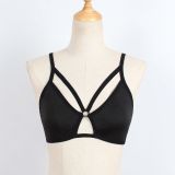 Summer Sexy Seamless Cross Sleepwear Bandage Bra For Women Sexy Underwear Push Up Bra Women's Fashion Bralette Erotic Lingerie