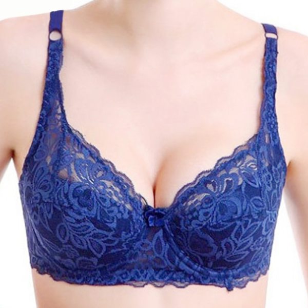 Plus size Foreign Trade Ultra-thin Lace Sexy Thin Cotton Cup Plump Big Push Up Bra Bralette Sexy Bra lingerie Hot