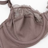 Beauwear Large Size Bras C D DD E cup for Women underwired Non-padded Bra Ladies Sexy Full Cup Underwear Plus Size Bra