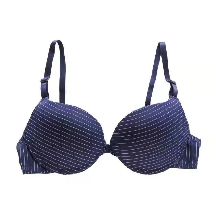 New Fashion Bralette Seamless Sexy Lingerie Simple Push Up Bra Front Closure Button Candy Color Women Underwear Small Brassiere