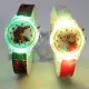Princess Children Watches Spiderman Colorful Light Source Boys Watch Girls Kids Party Gift Clock Wrist