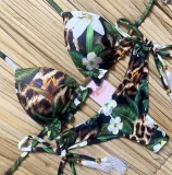 Sexy Bikinis 2019 Swimwear Women Swimsuit Bandage Halter Beach Wear Push Up Bathing suits Female Brazilian Bikini Set