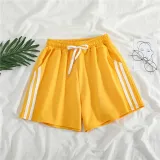 Women Shorts Summer Casual Solid Drawstring shorts high waist loose shorts for girls Soft Cool female short M-2XL
