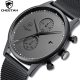 New CHEETAH Brand Men Watches Chronograph Quartz Watch Men Stainless Steel Waterproof Sports Clock Watches Business