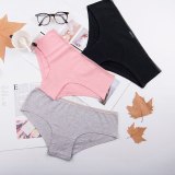 Sexy Ladies Cotton Mesh Transparent Panties Thongs String lingerie Fashion Low-Rise Women Underwear Seamless Briefs 1pcs afq9082