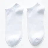 2020 New 10 Pairs Women Socks Breathable Ankle Socks Solid Color Short Socks Comfortable White Black Cotton Low Cut Socks