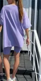 Women fashion casual solid two piece suit including belt New home loose Tops and Shorts suit 2020 Summer Tracksuit Lounge Wear