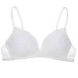 FINETOO Women Bra Sexy Lace Bralette Floral Wireless Bra Female Underwear A B Cup Sexy Lingerie Soft Solid Color Bras Brassiere