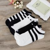 22 Styles 5 Pairs/lot Men Summer Cotton Socks Solid Color Striped Animals Ship Socks Fashionable Male Ankle Socks