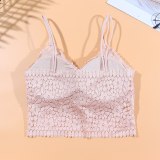 Sexy Lingerie Soft Bras For Women Hot Tank Top Female Lace Strap Wrapped Chest Shirt Lingerie  Push Up for Women Bra B0149