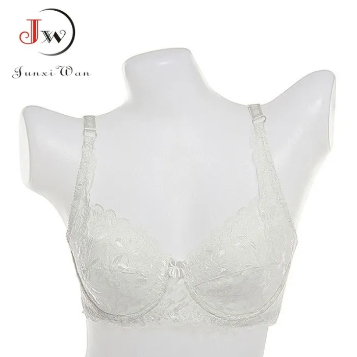 Sexy Women's Lace Unlined Underwire Push Up Bra Full Lace Brassiere Underwear Bras Lingerie Intimates Bralette Women
