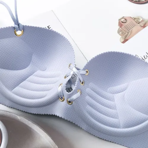 Push Up Bras For Women Seamless Lingerie Sexy Striped Bralette Wireless Brassiere Female Underwear Intimates 2020 New #F